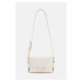 Kožená kabelka AllSaints FRANKIE CROSSBODY bílá barva, WB572X