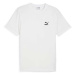 Puma CLASSICS SMALL LOGO TEE Pánské triko, bílá, velikost