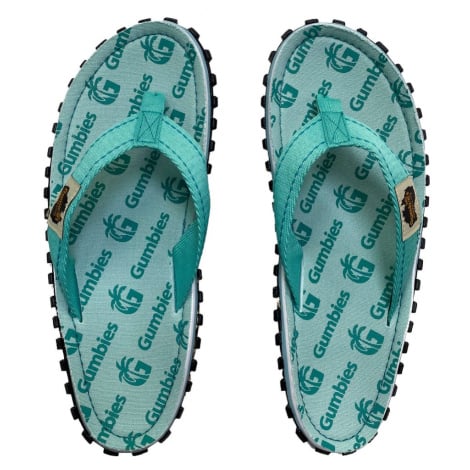 Žabky Mint Multi Logo 45 GUMBIES