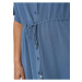 Modré dámské košilové midi šaty ONLY CARMAKOMA New Coris
