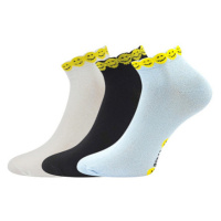 Boma Piki 68 Dámské vzorované ponožky - 3 páry BM000002820700100755 mix A