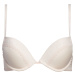 Dámská podprsenka Plunge Push-Up Bra Flirty 000QF5145E2NT světle růžová - Calvin Klein