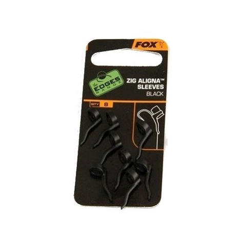 FOX Zig Aligna Sleeves Černé 8ks