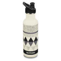 Láhev Klean Kanteen Classic 800 ml Sport Cap Barva: béžová