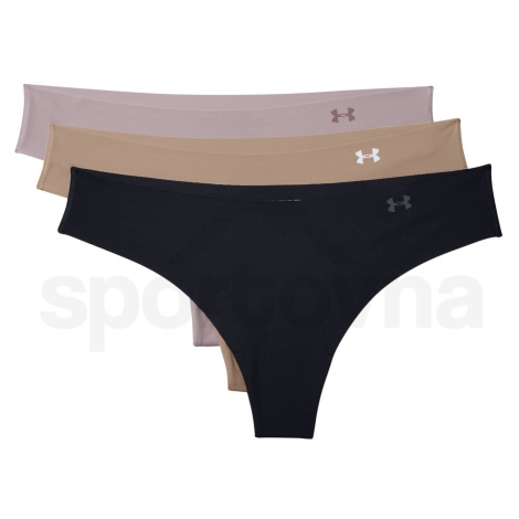 Under Armour PS Thong 3Pack W 1325615-004 - black