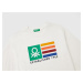 Benetton, Long Sleeve 100% Organic Cotton T-shirt