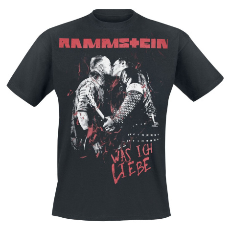 Rammstein Was Ich Liebe Tričko černá