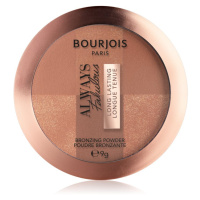 Bourjois Always Fabulous bronzující pudr pro zdravý vzhled odstín 002 Dark Medium 9 g