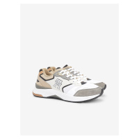 Béžovo-bílé pánské tenisky s koženými detaily Tommy Hilfiger Modern Prep Sneaker