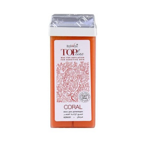 ItalWax depilační vosk TOP line Coral 100 ml