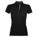 SOĽS Portland Women Dámské polo triko SL00575 Černá