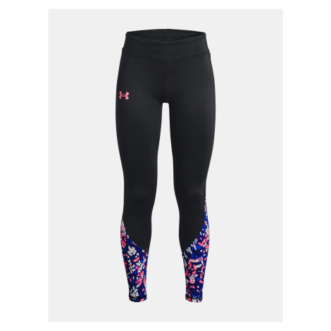 Černé holčičí legíny Under Armour CW Novelty Legging