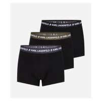 Spodní prádlo karl lagerfeld logo trunk colorband tarmac/nine iron/black