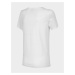 4F H4L22-TSD039 WHITE Dámské tričko US H4L22-TSD039 WHITE