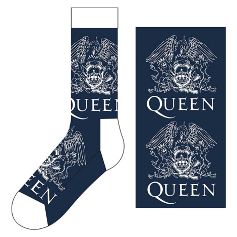 RockOff Ponožky Queen - White Crests