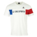 Le Coq Sportif Tricolore Tee Bílá