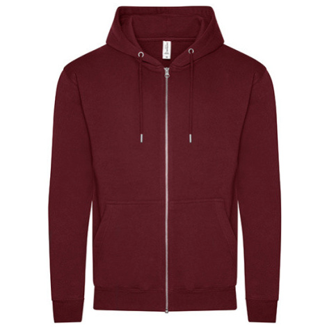 Just Hoods Pánská mikina JH250 Burgundy