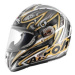 AIROH Dragon Wizard DRW16 Integrální helma šedá/zlatá/bílá