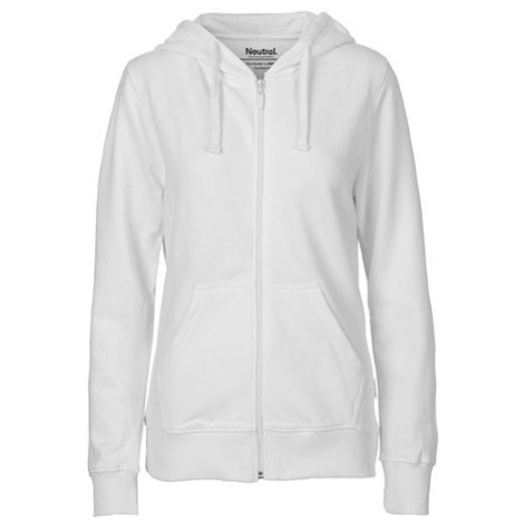 Neutral Dámská mikina na zip NE83301 White