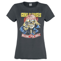 Guns N' Roses Amplified Collection - Welcome Dámské tričko charcoal