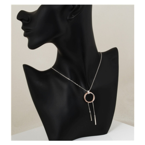 Dámský stříbrný náhrdelník STNAH078F Veroma