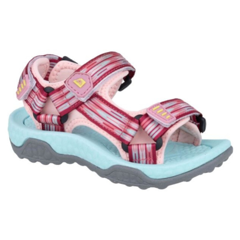 ALPINE PRO MOLEDO Dětské sandály, růžová, velikost