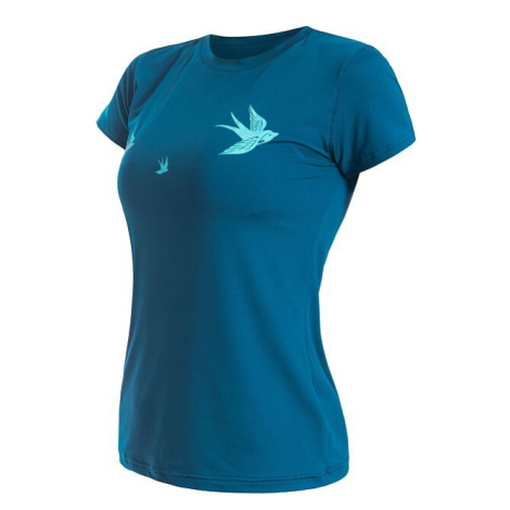 Sensor Coolmax tech dámské tričko krátký rukáv, Swallow Safírová