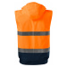 Rimeck Hv Guard 4 In 1 Unisex pracovní bunda 4v1 5V2 reflexní oranžová