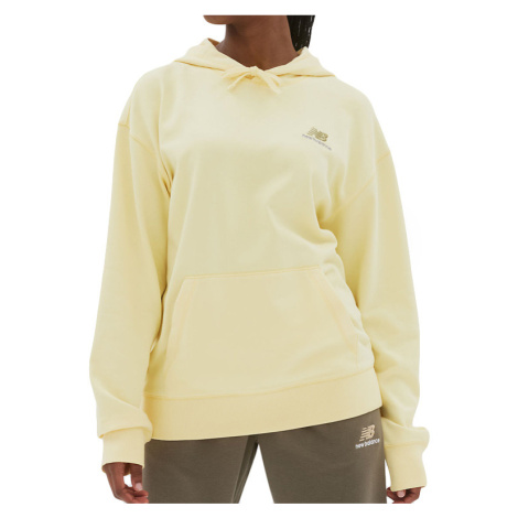New Balance Uni-ssentials French Terry Hoodie Unisex - Mikiny a mikiny s kapucí New Balance - Žl
