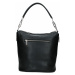 Dámská kožená kabelka Facebag Talma - černá