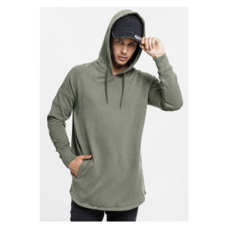 Urban Classics Long Shaped Hoody olive