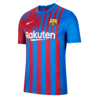 Nike FC BARCELONA 2021/22 HOME Pánské fotbalové tričko, červená, velikost