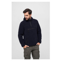 Teddyfleece Worker Pullover Jacket - navy