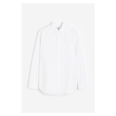 H & M - Košile oxford Regular Fit - bílá H&M