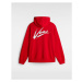 VANS Dettori Loose Pullover Hoodie Men Red, Size