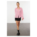 Trendyol Pink Spanish Sleeve Woven Shirt