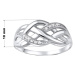 Luxusní stříbrný prsten ELISEE se zirkony
