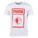 Puma SLAVIA PRAGUE GRAPHIC TEE Pánské triko, bílá, velikost