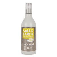 Salt Of The Earth Náhradní náplň do přírodního kuličkového deodorantu Amber & Santalwood (Deo Ro