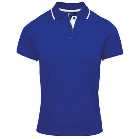 Premier Workwear Dámské funkční polo triko PR619 Royal -ca. Pantone 286