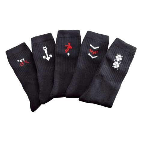 Sada 10 párů sportovních ponožek s motivem Blancheporte