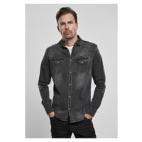 Pánská košile // Brandit Riley Denimshirt black