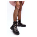 Dámské zateplené boty s ozdobnými knoflíky D&A MR870-51