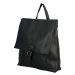 Stylový dámský koženkový kabelko-batoh Octavius, černý
