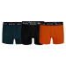 Bula BOXERS 3ks Pánské bavlněné boxerky, černá, velikost