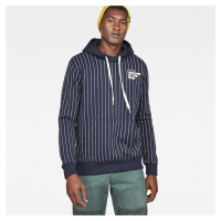 G-STAR Sweatshirt - Core hdd sw pinstr 1 ao l\s blue