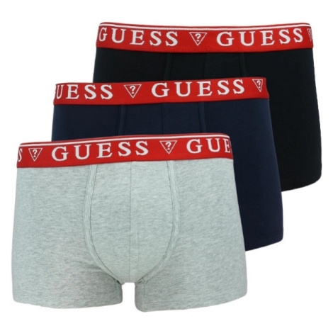 3PACK pánské boxerky Guess vícebarevné (U97G01JR003-HE90)