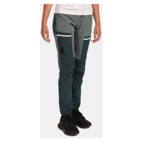 Kilpi HOSIO-W Dámské outdoorové kalhoty 2v1 VL0404KI Tmavě zelená