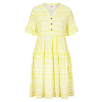 Bonprix JOHN BANER šaty se vzorem Barva: Žlutá, Mezinárodní
