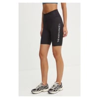 Sportovní šortky The North Face Flex dámské, černá barva, s potiskem, high waist, NF0A895GJK31